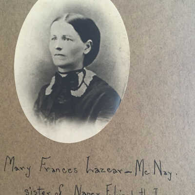 Mary Frances (Lazear) McNay [1841-1880]
