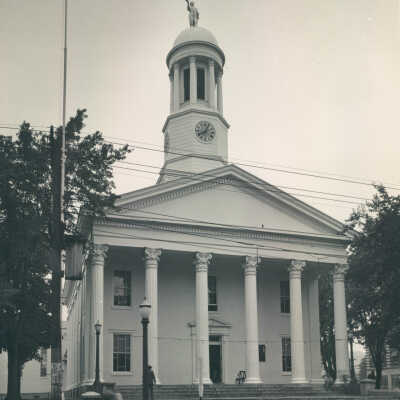 Greene County Courthouse on High Street in Waynesburg, Pennsylvania