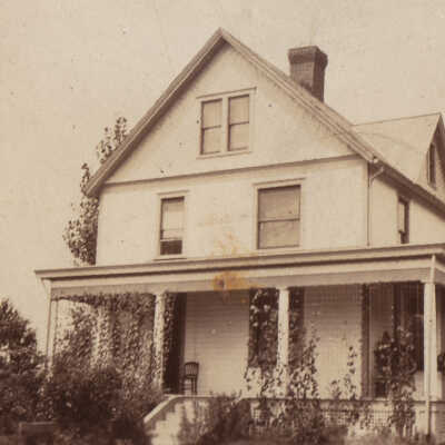 Home of Herbert McCracken Miller and his wife, Myrtle May (Closser) Miller