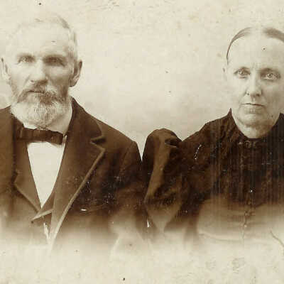 Jacob Jennings Stiers Moore and his wife, Mary (White) Moore
