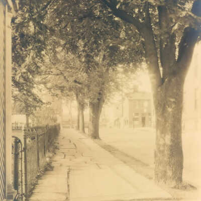 High and Morris Streets in Waynesburg, Greene County, Pennsylvania