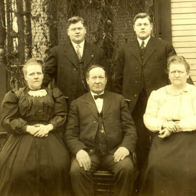 Jasper Dulaney and Martha Maria (Silveus) Dulaney family
