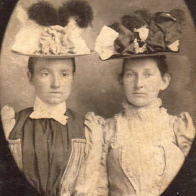 Elizabeth Catharine (Cummins) Fry and Emma Jane (Cummins) White