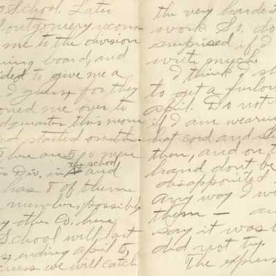 Walter Riggle Letter - Pages 2 and 3