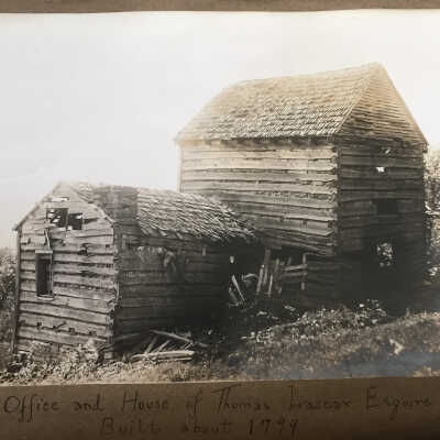 Thomas Lazear and Elizabeth (Braddock) Lazear family home and office