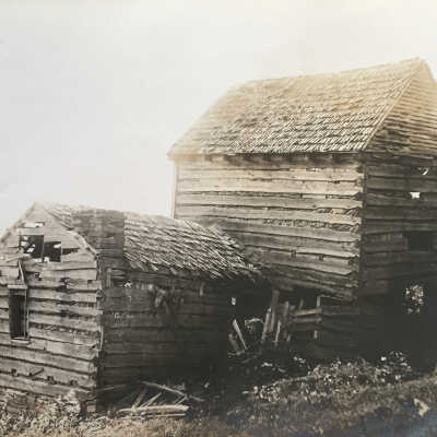 Thomas Lazear and Elizabeth (Braddock) Lazear family home and office in Richhill Township, Greene County, Pennsylvania