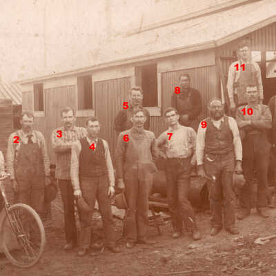 Elms Brothers Machine Shop staff