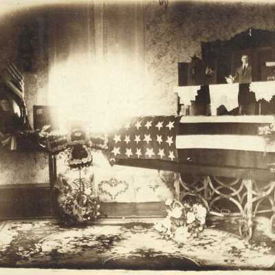 Funeral of Walter Bertram Riggle