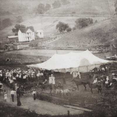 Ullom farm in Aleppo Township, Greene County, Pennsylvania