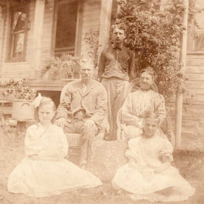 Family of Henry Hudson Rose and Cassandra Ellen (Lemley) Rose