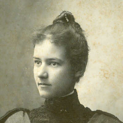 Mitchener Album 01, Photo 54 - Bessie (Mitchener) Baily [1869-1906]