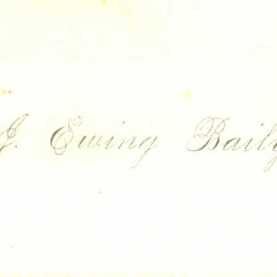 Mitchener Album 01, Photo 64 - John Ewing Baily