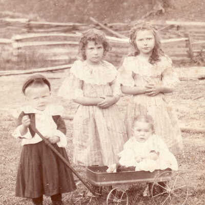 Children of Samuel Everly and his wife, Catharine Margaret (Rose) Everly