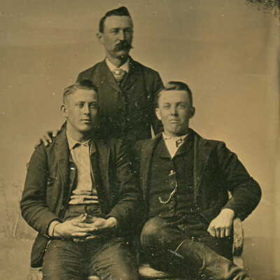 Homer Lawrence Keigley [front, right]