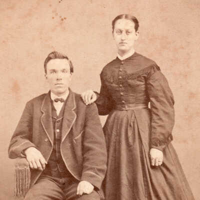 Oliver Perry Scott and his wife, Mary Jane (Grimes) Scott