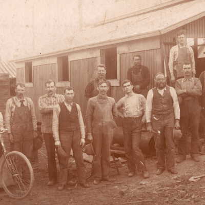 Elms Brothers Machine Shop staff