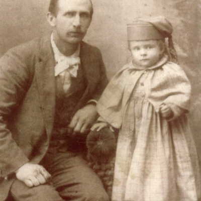 Caleb R. "Curn" Adams [1858-1929] and Guy Adams