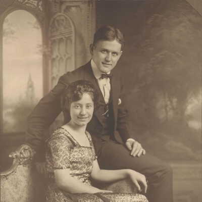 Otha Claire Minor and his first wife, Marie (Adamson) Minor
