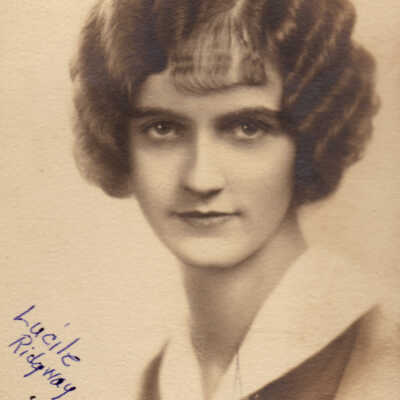 Lucile (Ridgway) Goodman, Waynesburg High School, Class of 1925