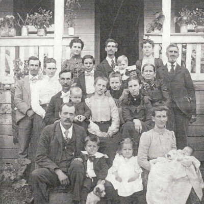 Family of John Isaac Watson and his wife, Sarah Louisa (Baker) Watson