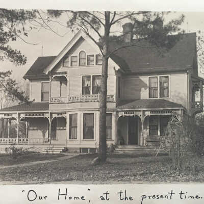 Dr. Thomas Morford Throckmorton and Mary Ann (Bentley) Throckmorton family home in Derby, Iowa