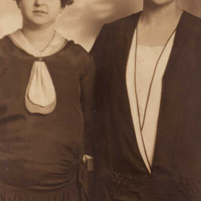 Aliff (Woodruff) (Carpenter) Anderson and her mother, Ida (Rinehart) Woodruff
