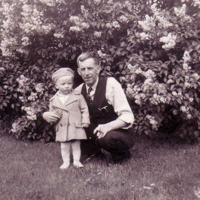 Alexander Patton and his grandson Paul Alexander Neeson