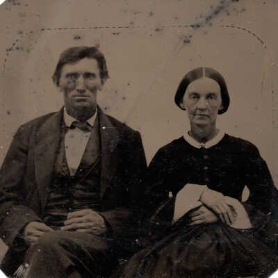 Alfred Barmore and his second wife, Nancy (Davis) Barmore