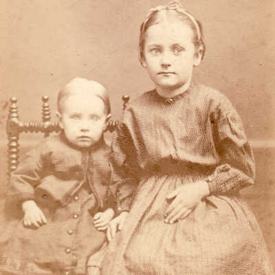 Grable-McGinnis Album, Photo 14 - Daughters of George Washington Huffman and Sarah Garrett