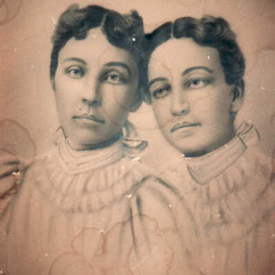 Hannah Mooney and Olive Jane (Mooney) Rose