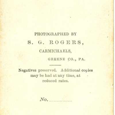 Reverse of image: Origformat: Print-Photographic