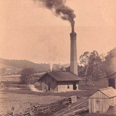 Pumping station in West Waynesburg