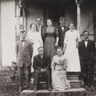 John Cramer Whipkey and Lydia (Lohr) Whipkey family