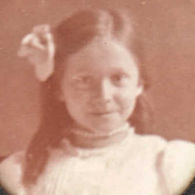 Pearl Moore - adopted daughter of Frank Moore & Martha Moninger