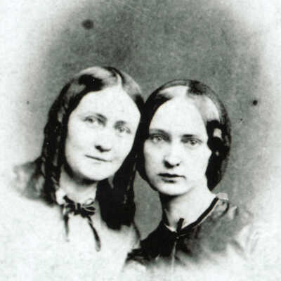 Martha Hannah (Parker) Knox [on left]