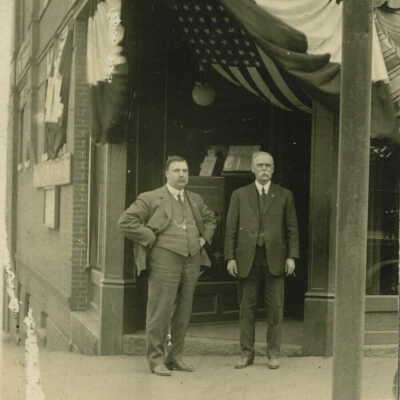 George E. Wood business in Steubenville, Jefferson County, Ohio.