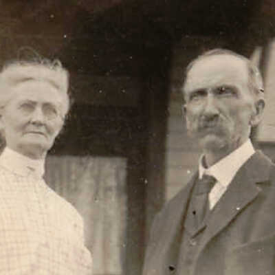 Robert Dinsmore [1849-1935] and his wife, Margaret Anne (Throckmorton) Dinsmore [1855-1936]
