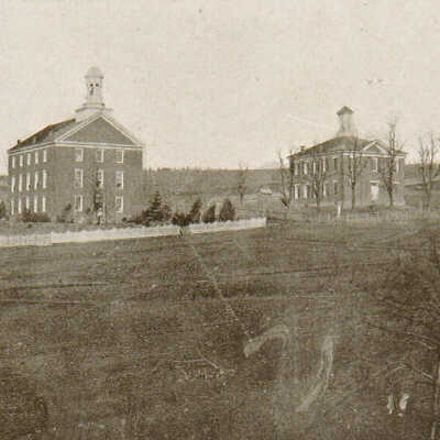 Waynesburg Prosperous and Beautiful, page 084 - Hanna Hall and Union School
