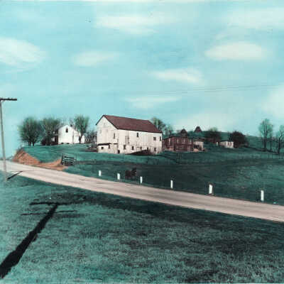 Daniel Hugh Smith farm on Route 19 (Washington Road), where Little Greene Apples was later located