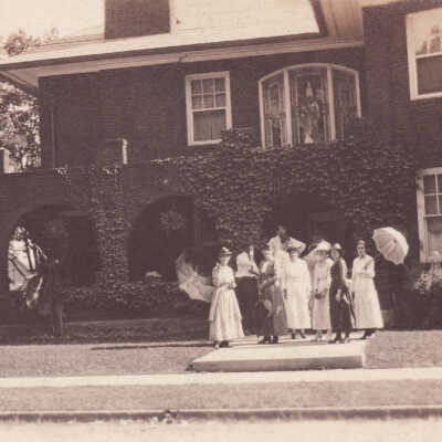 Robert Ratcliffe Headley and Nancy Annabelle (Jacobs) Headley home, located on the corner of Wayne and Morris Streets, Waynesburg, Greene County, Pennsylvania
