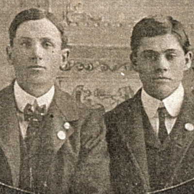 Grover Albertis Sidwell and Jesse Harvey Elms - brothers-in-law