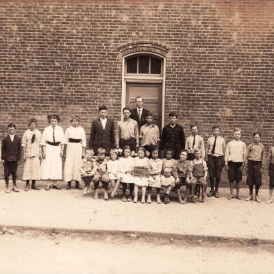 Inghram's School, located along Rt. 218 on the Orndoff farm in Franklin Township, Greene County, Pennsylvania