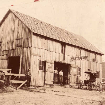 J. R. Staggers Carriage and Blacksmith Shop in Greene County, Pennsylvania