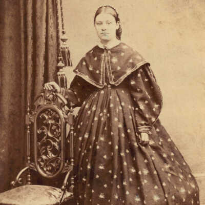 Johnson Album 03, Photo 07 - Sarah Elizabeth "Sallie" (Smith) Watson [1846-1887]