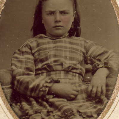 Hoge-Woods Album 01, Photo 23 - Martha Emma (Tewksbury) Robinett
