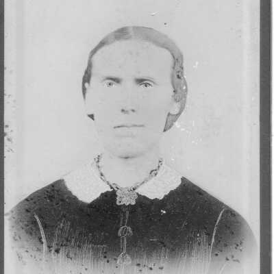 Amanda (McVay) Staggers [1858-1931] - wife of James Ellsworth Staggers: Origformat: Print-Photographic