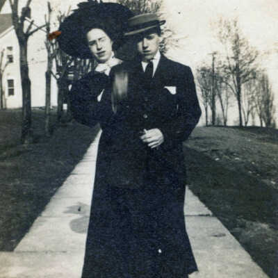 Mary Boner Buchanan (Walton) Martin and Jack Buchanan Walton