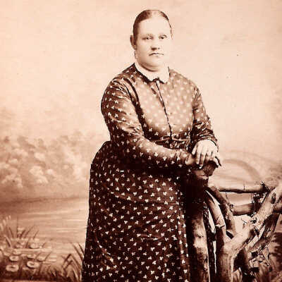 Johnson Album 02, Photo 13 - Sarah Elizabeth "Sallie" (Smith) Watson [1846-1887]