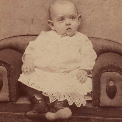 Mary "Mamie" (Throckmorton) Bonham, late 1880s