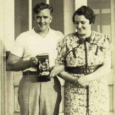 Earl Bryan Jacobs and his second wife, Louise (Widdup) Jacobs